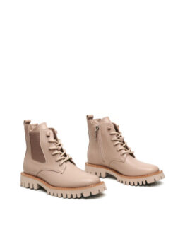 Фото вещи Alex Bell Ботинки (1170709) Женское цвет - Бежевый материал - Кожа