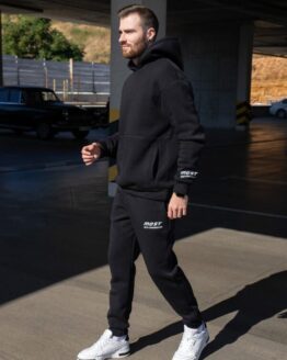 Фото вещи ISSA Plus Спортивный костюм (GN-467_black) Мужское, цвет - Чёрный, материал - Хлопок