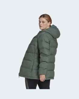 Фото вещи adidas Пуховик (HE1460) Женское цвет - Зелёный материал - Текстиль