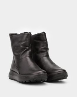 Фото вещи ECCO Solice Ботинки (ZW7557) Женское, цвет - Чёрный, материал - Кожа