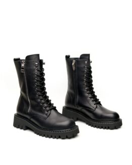 Фото вещи Alex Bell Ботинки (1170766) Женское, цвет - Чёрный, материал - Кожа