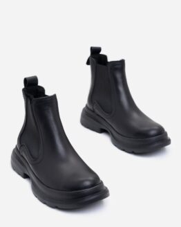 Фото вещи ISSA Plus Челси (OB2-375_black) Женское, цвет - Чёрный, материал - Кожа