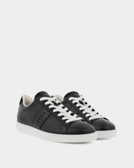 Фото вещи ECCO Street Lite Кеды низкие (ZW7660) Женское, цвет - Чёрный, материал - Кожа