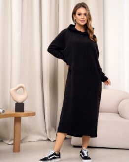 Фото вещи ISSA Plus Платье макси (14366_black) Женское цвет - Чёрный материал - Комбинированный верх