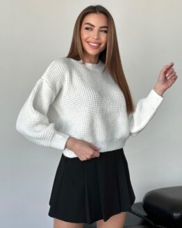 Фото вещи ISSA Plus Джемпер (WN20-560_white) Женское цвет - Белый материал - Шерсть