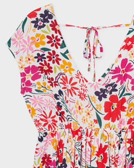 Фото вещи C&A Платье мини (66690) Женское цвет - Белый материал - Вискоза