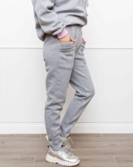 Фото вещи ISSA Plus Штаны спортивные (12264_lightgray) Женское, цвет - Серый, материал - Хлопок