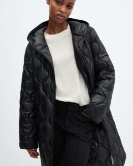 Фото вещи MANGO Gamba      Зимняя куртка (MNO214) Женское, цвет - Чёрный, материал - Полиэстер