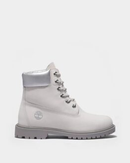Фото вещи Timberland HERITAGE 6 Ботинки (TG3003) Женское, цвет - Белый, материал - Нубук
