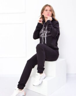 Фото вещи Носи своє Костюм (8234-057-33-1-chornij) Женское, цвет - Чёрный, материал - Хлопок/полиэстер