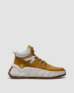 Фото вещи Timberland Turbo Ботинки (TG2982) Женское, цвет - Жёлтый, материал - Замша/текстиль