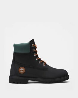 Фото вещи Timberland Heritage 6-INCH Ботинки (TG3001) Женское, цвет - Чёрный, материал - Нубук
