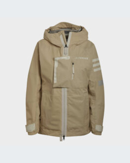 Фото вещи adidas Ветровка (HB4060) Женское цвет - Бежевый материал - Переработанный полиэстер