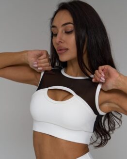 Фото вещи Nova Vega Топ спортивный (993020-6613) Женское цвет - Белый материал - Полиэстер