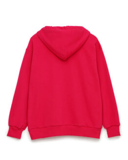 Фото вещи Chikiss Худи (CHS002004) Унисекс цвет - Малиновый материал - Хлопок