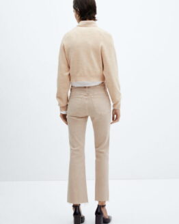 Фото вещи MANGO Sienna Расклешенные джинсы (MNO485) Женское цвет - Светло-коричневый материал - Хлопок