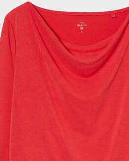 Фото вещи C&A Лонгслив (62261) Женское цвет - Красный материал - Полиэстер