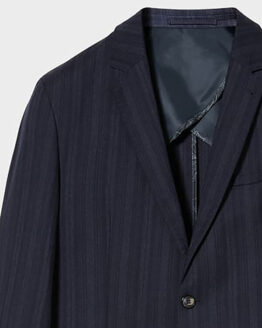 Фото вещи C&A Пиджак (62265) Мужское, цвет - Тёмно-синий, материал - Шерсть