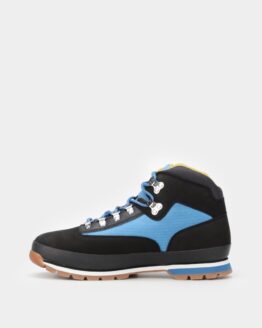 Фото вещи Timberland Euro Hiker F/L Ботинки (TF4989) Мужское, цвет - Чёрный, материал - Нубук/текстиль