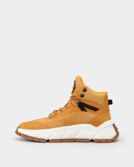 Фото вещи Timberland Turbo Hiking Ботинки (TF4995) Мужское, цвет - Жёлтый, материал - Нубук/текстиль