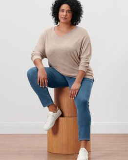 Фото вещи Tchibo Джемпер (T1701081841) Женское, цвет - Бежевый, материал - Вискоза