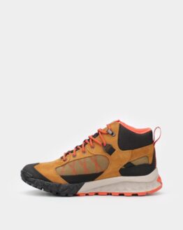 Фото вещи Timberland TrailQuest Mid WP Ботинки (TF5048) Мужское, цвет - Коричневый, материал - Нубук/текстиль