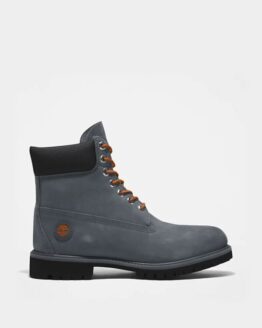 Фото вещи Timberland Premium 6 inch Ботинки (TF5007) Мужское, цвет - Серый, материал - Нубук