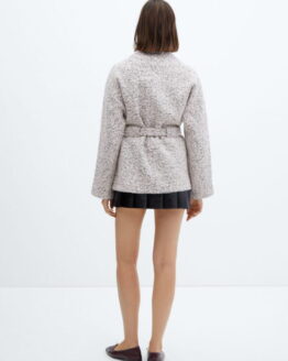 Фото вещи MANGO Justin Кардиган (MNO493) Женское цвет - Серый материал - Полиэстер