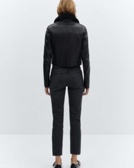 Фото вещи MANGO Claudia Скинни джинсы (MNO487) Женское цвет - Тёмно-серый материал - Хлопок