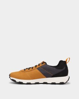 Фото вещи Timberland Winsor Trail Кроссовки (TF5110) Мужское, цвет - Жёлтый, материал - Нубук/текстиль