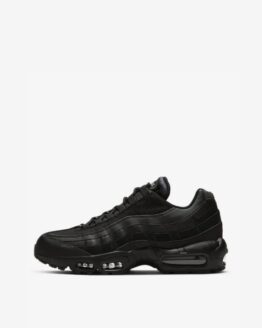 Фото вещи NIKE Air Max 95 Essential Кроссовки (CE543) Мужское, цвет - Чёрный, материал - Кожа/текстиль/искусств.кожа