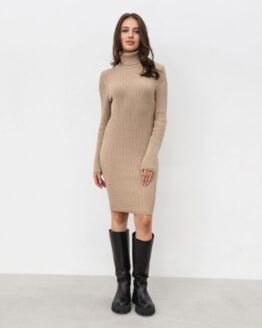 Фото вещи Romashka Верден Платье мини (201058201071) Женское цвет - Бежевый материал - Хлопок/акрил