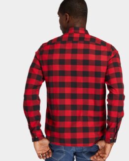 Фото вещи Timberland LS S / C Рубашка (TH6475) Мужское цвет - Красный материал - Хлопок