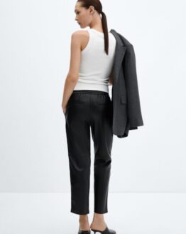 Фото вещи MANGO Apple Брюки повседневные (MNO504) Женское цвет - Чёрный материал - Полиэстер