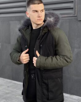 Фото вещи Pobedov Парка (OW55982622bakh) Мужское цвет - Чёрный материал - Полиэстер