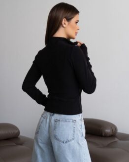 Фото вещи ISSA Plus Кофта (14434_black) Женское цвет - Чёрный материал - Полиэстер