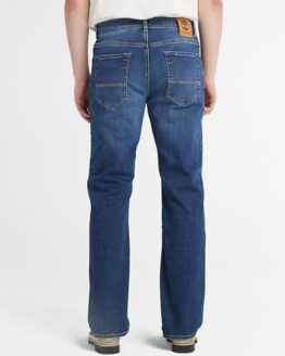 Фото вещи Timberland Stretch Core Indigo Прямые джинсы (TH7140) Мужское цвет - Синий материал - Хлопок/эластан