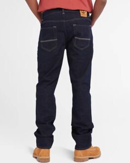 Фото вещи Timberland Stretch Core Indigo Прямые джинсы (TH7142) Мужское цвет - Синий материал - Хлопок/эластан