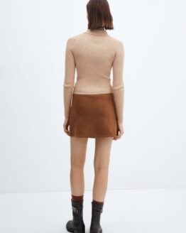 Фото вещи MANGO Coletas Джемпер (MNO495) Женское цвет - Коричневый материал - Вискоза