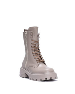 Фото вещи Alex Bell Ботинки (1164985) Женское, цвет - Бежевый, материал - Кожа