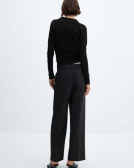 Фото вещи MANGO Verta Джемпер (MNO479) Женское цвет - Чёрный материал - Вискоза