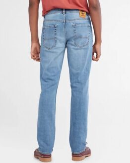 Фото вещи Timberland Indigo Denim Зауженные джинсы (TH7259) Мужское цвет - Голубой материал - Хлопок