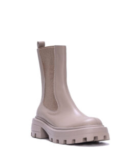 Фото вещи Alex Bell Ботинки (1167863) Женское, цвет - Бежевый, материал - Кожа