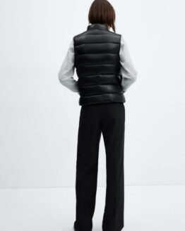 Фото вещи MANGO Blanvest Жилет с утеплителем (MNO509) Женское, цвет - Чёрный, материал - Полиэстер