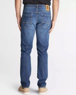 Фото вещи Timberland Indigo Denim Зауженные джинсы (TH7260) Мужское цвет - Синий материал - Хлопок
