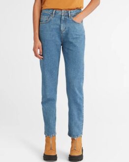 Фото вещи Timberland CLASSIC HEMP Зауженные джинсы (TH7306) Женское цвет - Голубой материал - Хлопок