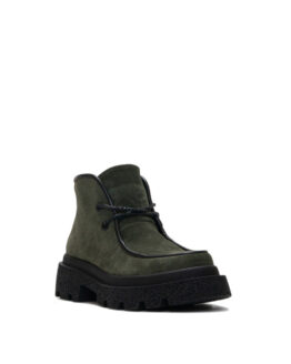 Фото вещи Alex Bell Ботинки (1166287) Женское, цвет - Зелёный, материал - Замша