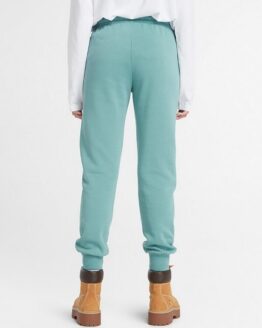 Фото вещи Timberland Embroidered Tree-logo Штаны спортивные (TH7308) Женское цвет - Бирюзовый материал - Хлопок/полиэстер