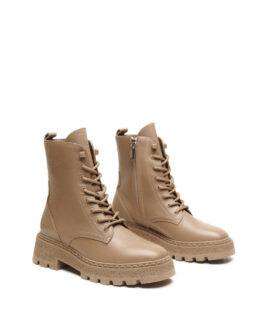 Фото вещи Alex Bell Ботинки (1168115) Женское, цвет - Бежевый, материал - Кожа