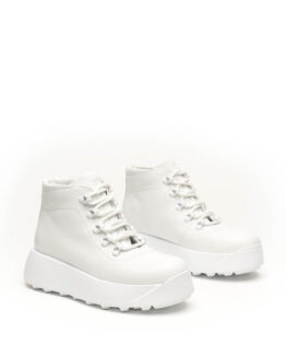 Фото вещи Alex Bell Ботинки (1168442) Женское, цвет - Белый, материал - Кожа